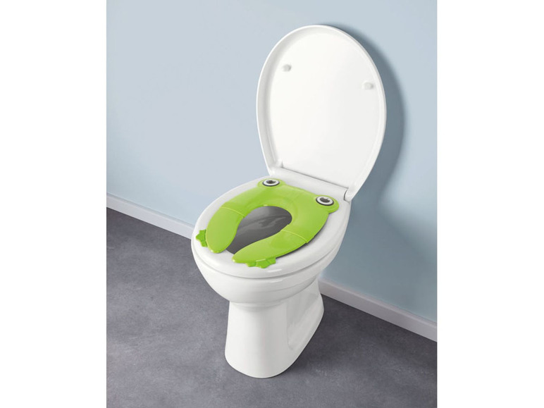 Gehe zu Vollbildansicht: MIOMARE® Kinder WC-Sitz, faltbar, 32 kg Belastbarkeit, mit Transportbeutel, bis 7 Jahre - Bild 3