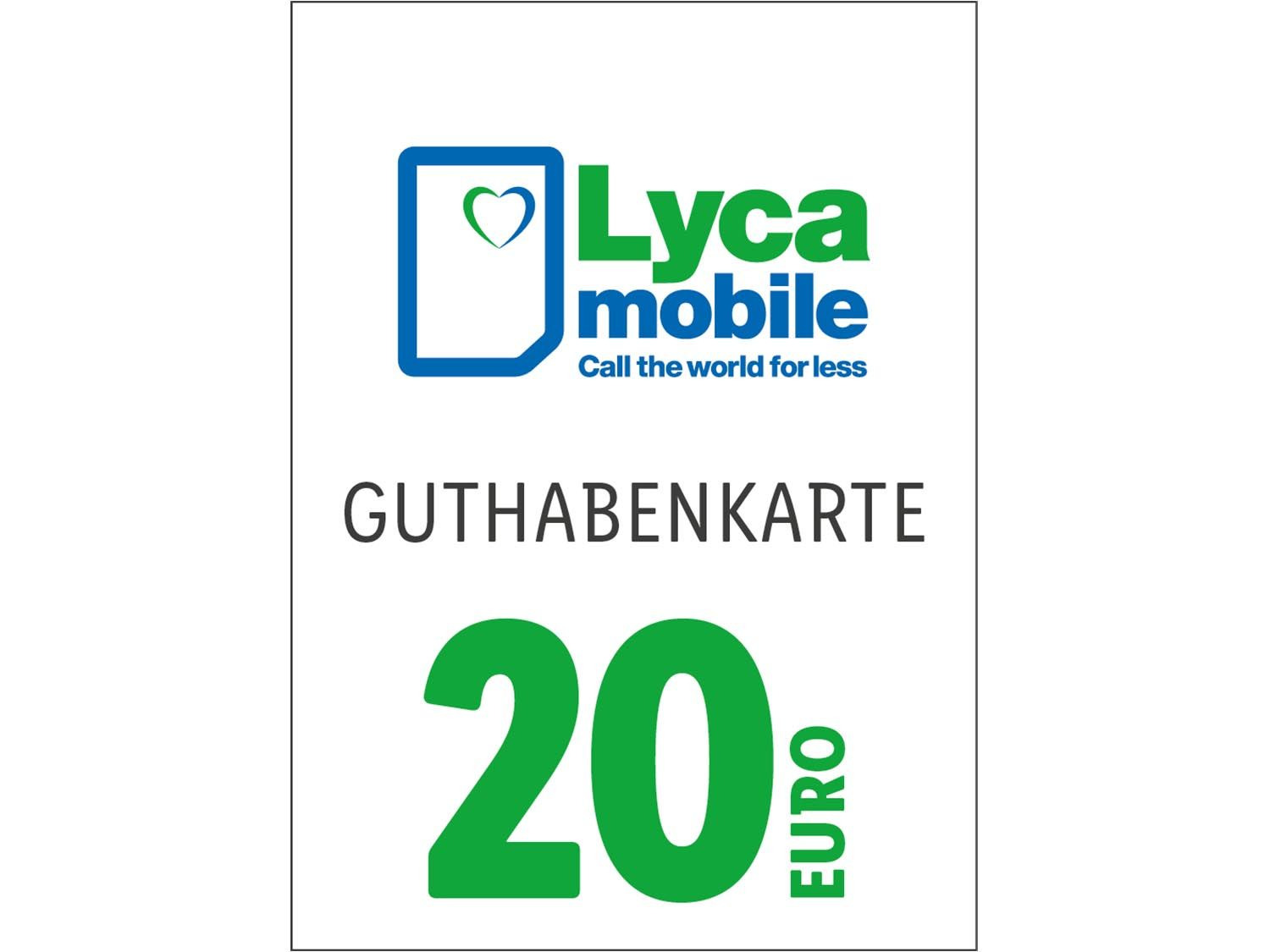 Lycamobile Code ber 20 Lidl de
