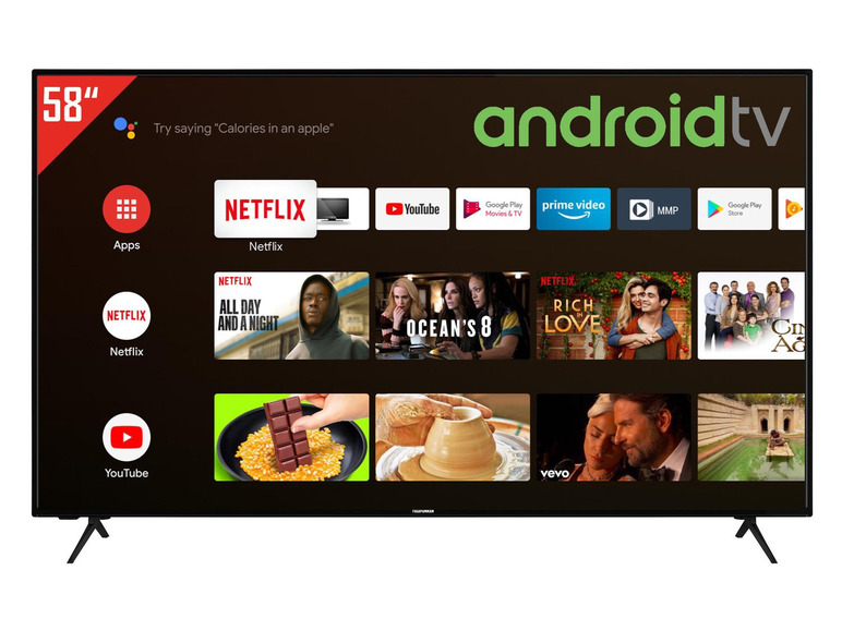 Gehe zu Vollbildansicht: TELEFUNKEN Android TV Fernseher (Smart TV, 4K UHD mit Dolby Vision HDR / HDR 10, Bluetooth, Triple-Tuner) - Bild 5