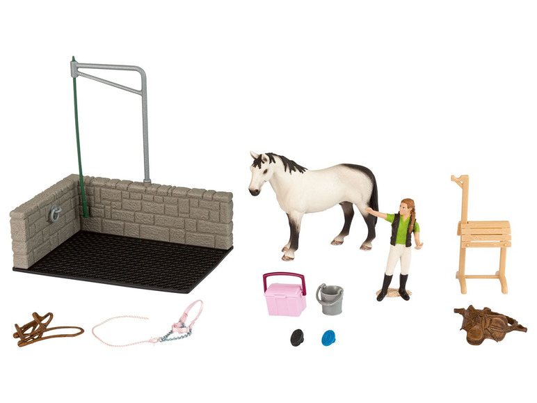 Schleich Horse Club Reiter Set / Waschplatz Lidl.de