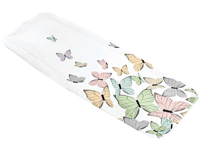 Gehe zu Vollbildansicht: Kleine Wolke Wanneneinlage Butterflies Multicolor 36 x 92 cm - Bild 1