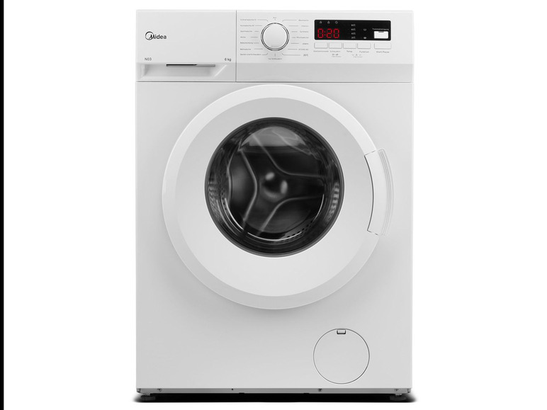 Gehe zu Vollbildansicht: Midea MFNEW60-105 Waschmaschine - Bild 1