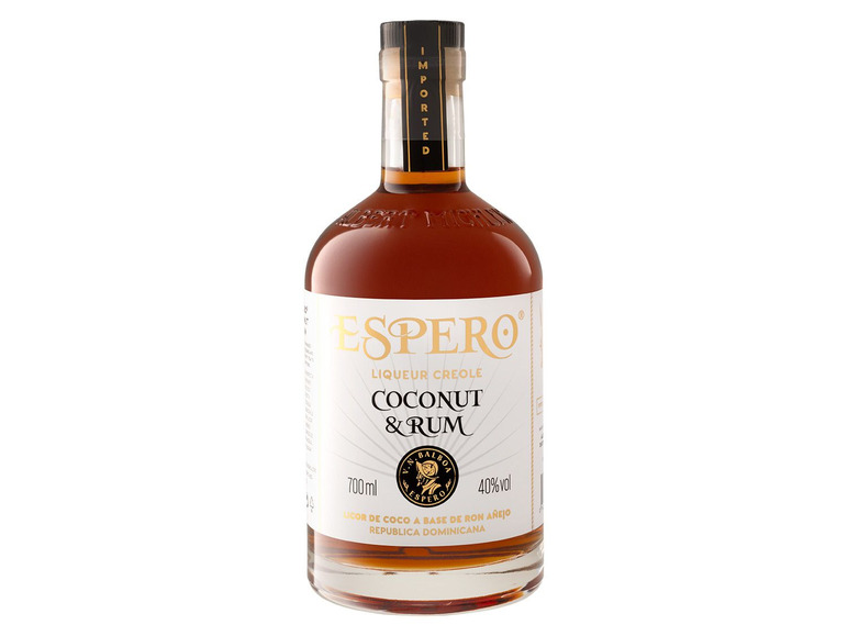 Gehe zu Vollbildansicht: Ron Espero Liqueur Creole Coconut & Rum 40% Vol - Bild 2