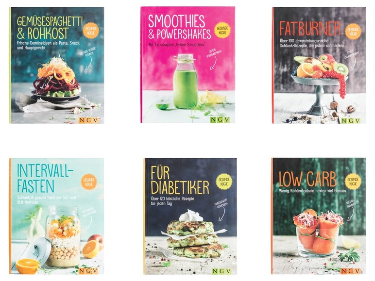 Gehe zu Vollbildansicht: Kochbücher für gesunde Ernährung - Bild 1
