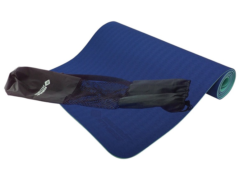 Gehe zu Vollbildansicht: Schildkröt Fitness Yogamatte »Bicolor«, 4 mm, mit Tragetasche - Bild 6