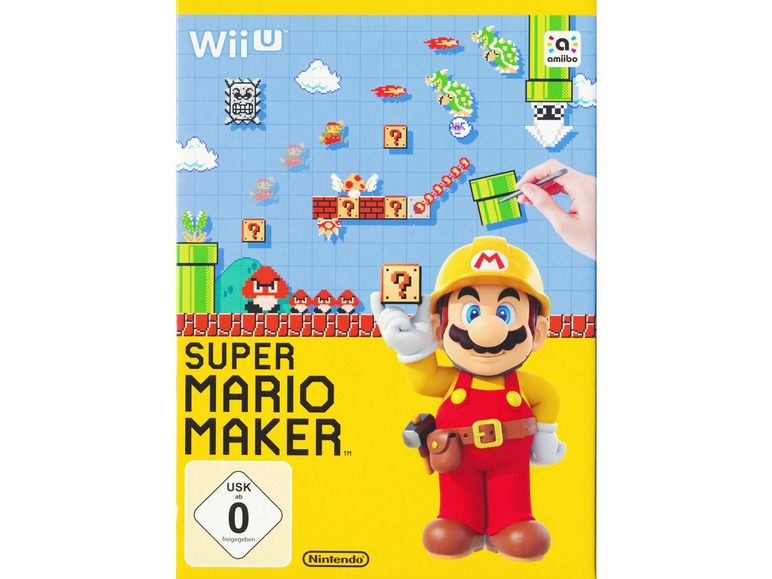 Gehe zu Vollbildansicht: Nintendo Super Mario Maker + Artbook - Konsole WI-U - Bild 1