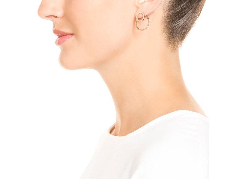 Gehe zu Vollbildansicht: Heideman Circle Ohrringe Damen aus Edelstahl - Bild 12