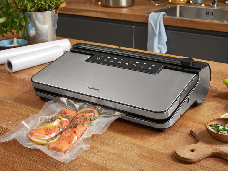 SILVERCREST® Edelstahl Vakuumierer, 160 Watt - Lidl.de