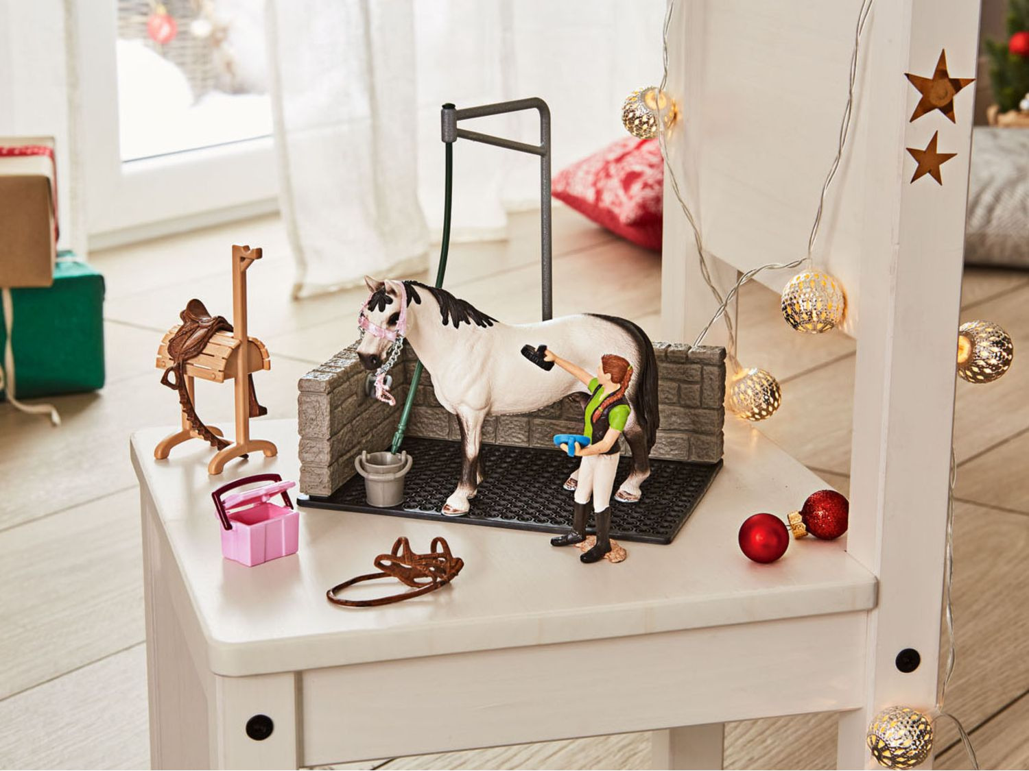 Schleich Horse Club Reiter Set / Waschplatz Lidl.de