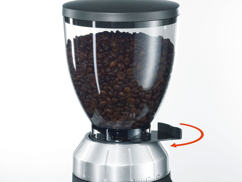 Gehe zu Vollbildansicht: GRAEF Kaffee- und Espressomühle CM 800, silber - Bild 3