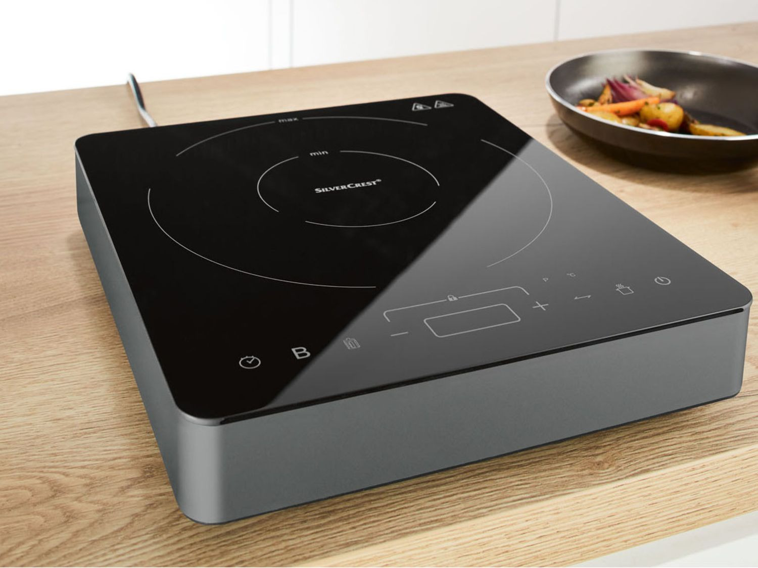 SILVERCREST® Induktionskochplatte »SIKP 2000 F1« Lidl.de