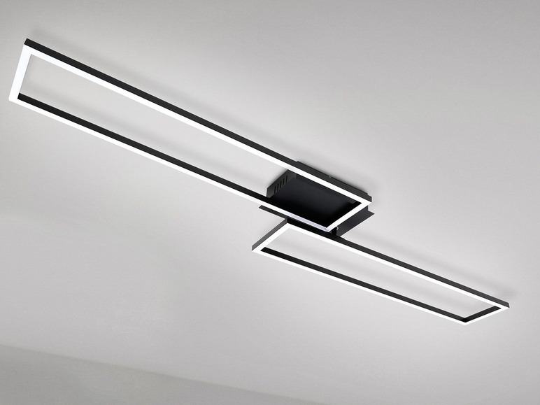 Gehe zu Vollbildansicht: Briloner CCT LED Design Deckenleuchte, Lichttemperatur + Helligkeit regulierbar - Bild 7