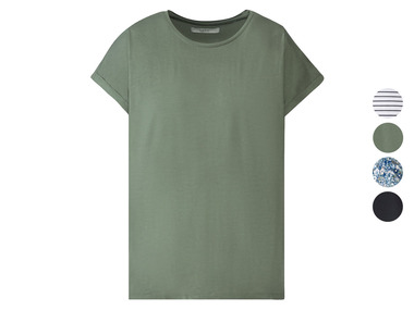 ADPT T-Shirt Damen, aus fließendem Viskose Stoff