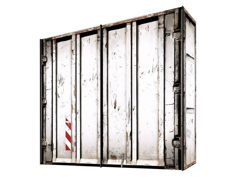 Gehe zu Vollbildansicht: Express Möbel Schwebetürenschrank »Cargo«, 2-türig, in Container-Optik, „Made in Germany“ - Bild 12