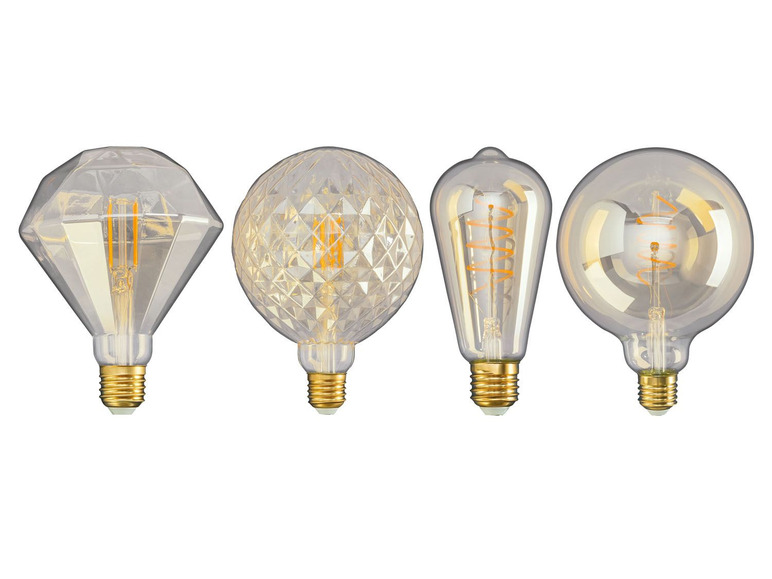 Gehe zu Vollbildansicht: LIVARNO LUX® LED Leuchtmittel, mit Filament - Bild 1