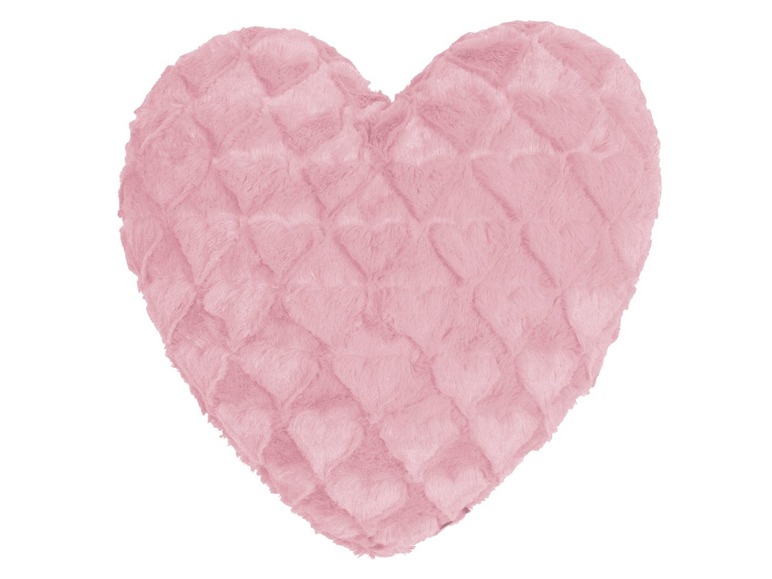 Gehe zu Vollbildansicht: MAGMA Dekokissen Fluffy Hearts, 40 x 35 cm - Bild 4