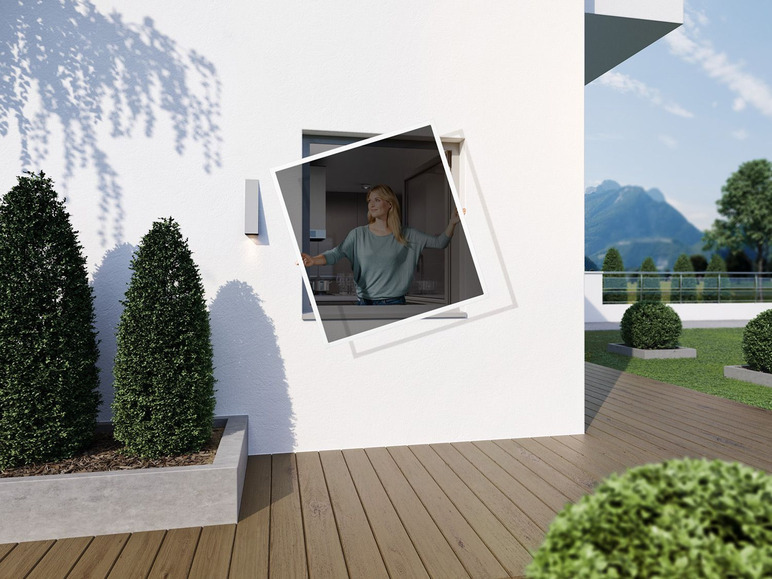 Gehe zu Vollbildansicht: wip Insektenschutz »SUN« Rahmen für Fenster, Spannrahmen - Bild 3