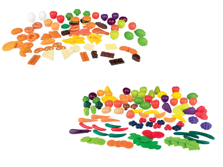 Go to full screen view: PLAYTIVE® toy »Food«, plastic, 100 pieces - Image 1
