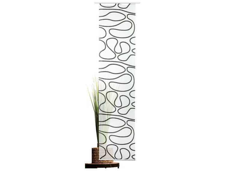 Gehe zu Vollbildansicht: mydeco Schiebevorhang »Move«, 60 x 300 cm, halbtransparent, modern und leicht - Bild 9