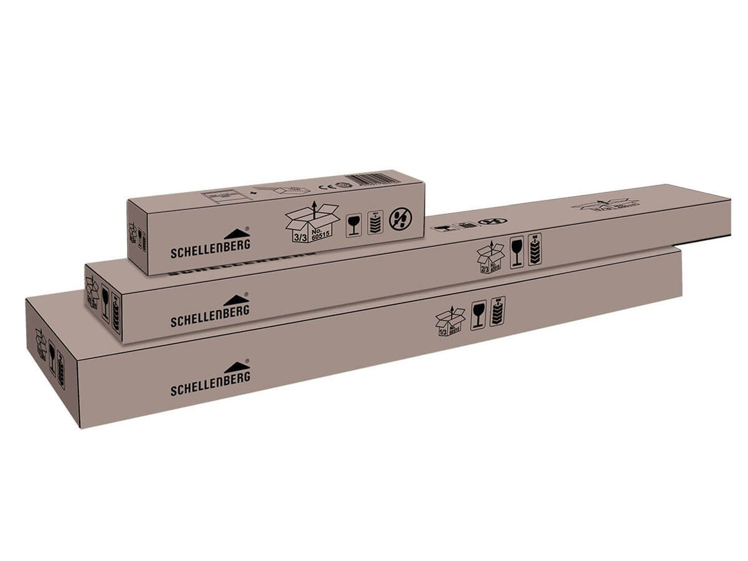 Schellenberg Sektional-Garagentor inkl. Antrieb, mit Korrisionsschutz u