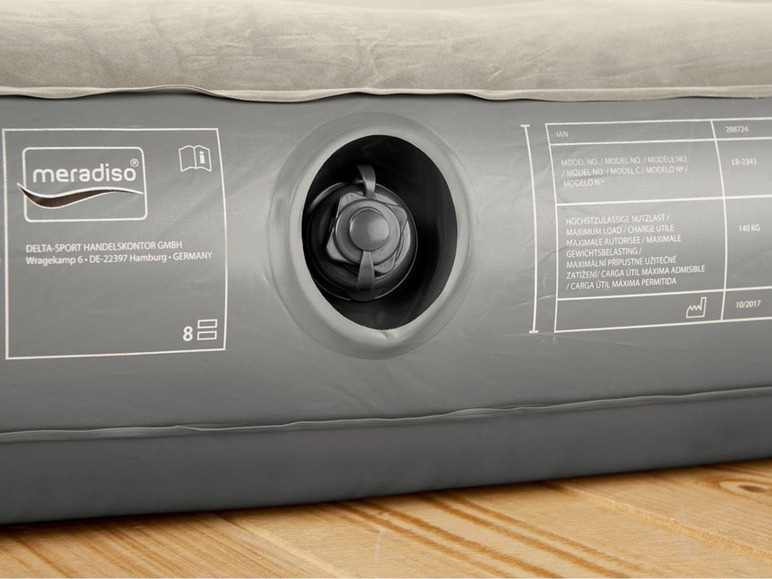 Gehe zu Vollbildansicht: MERADISO® Komfort Luftbett, mit Schnallen, 2 Kopfkissen - Bild 5