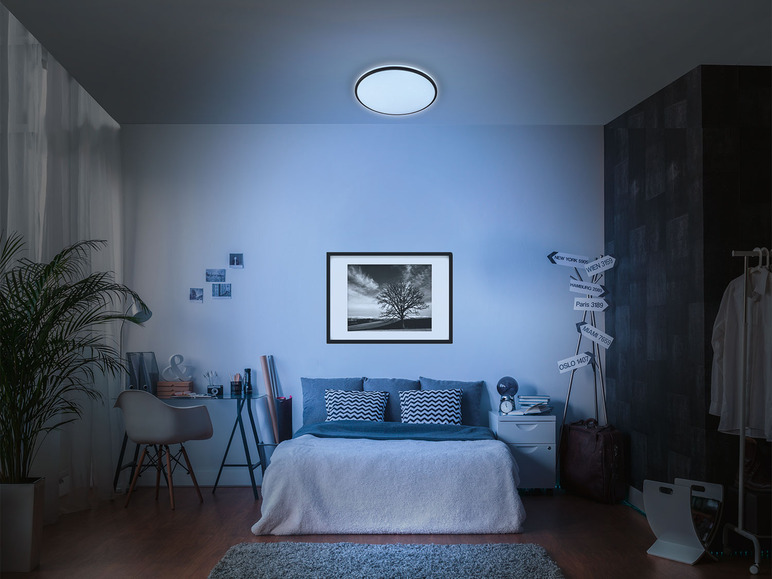 Gehe zu Vollbildansicht: Livarno Home Deckenleuchte »Starlight« LED, mit Lichtfarbensteuerung - Bild 7