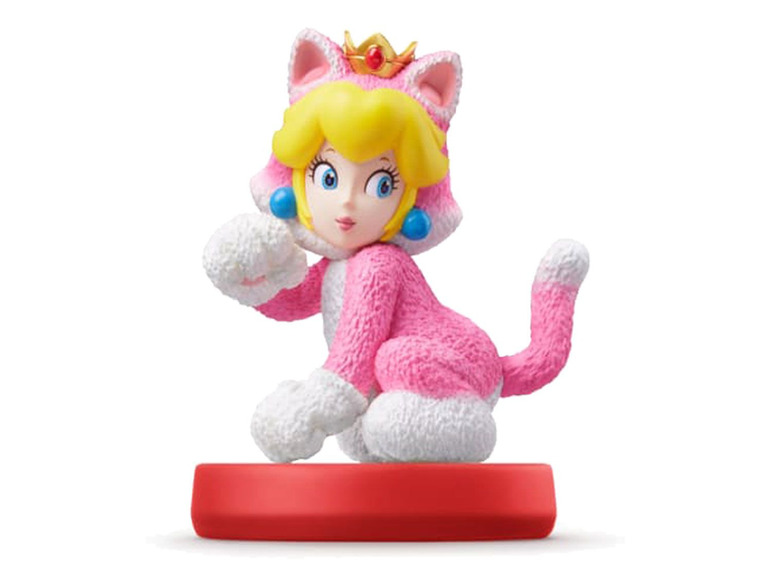 Gehe zu Vollbildansicht: Nintendo amiibo Doppelpack Katzen-Mario und Katzen-Peach - Bild 4