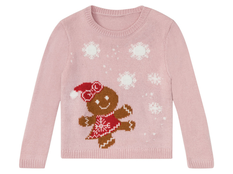 Gehe zu Vollbildansicht: LUPILU® Kleinkinder Mädchen Weihnachts-Pullover - Bild 9