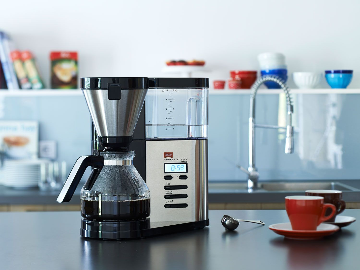 Melitta Aroma Elegance Deluxe »101203« Edelstahl Lidl.de