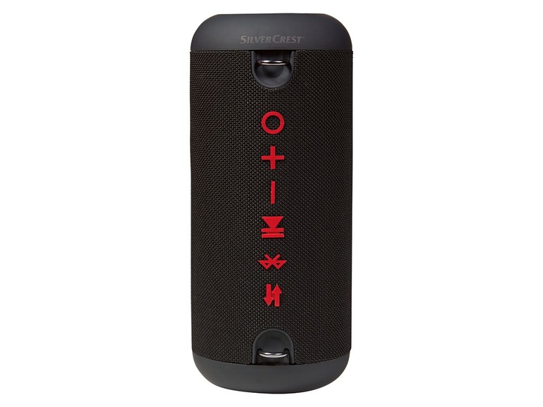 Gehe zu Vollbildansicht: SILVERCREST® Bluetooth Lautsprecher, mit abnehmbaren Tragegurt, wasserfest, kabellos - Bild 4