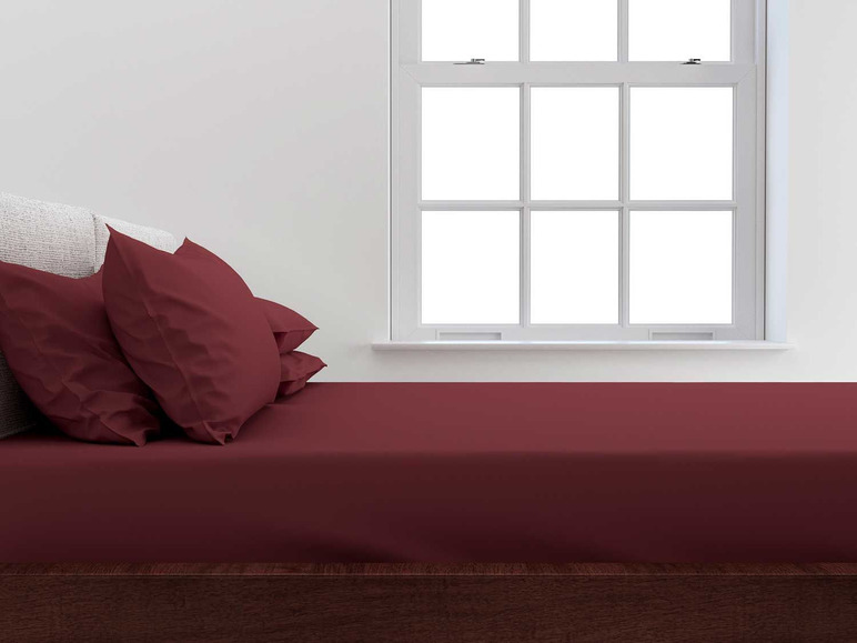 Gehe zu Vollbildansicht: ZO! Home Baumwoll-Mako-Satin Kissenbezug Satinado 40 x 80 cm - Bild 3