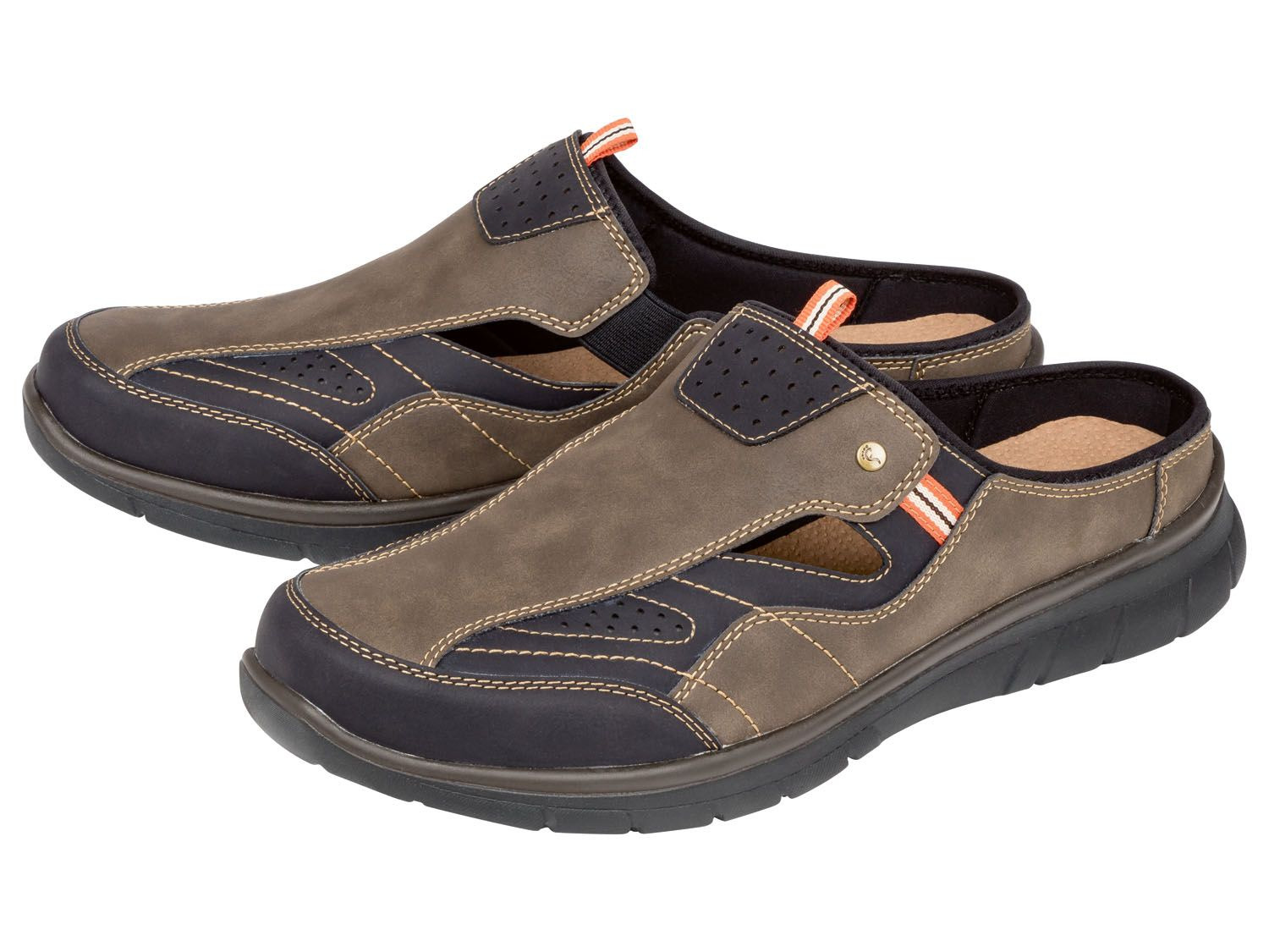 Footflexx Sabot Herren, GWeite, mit Lederdecksohle Lidl.de