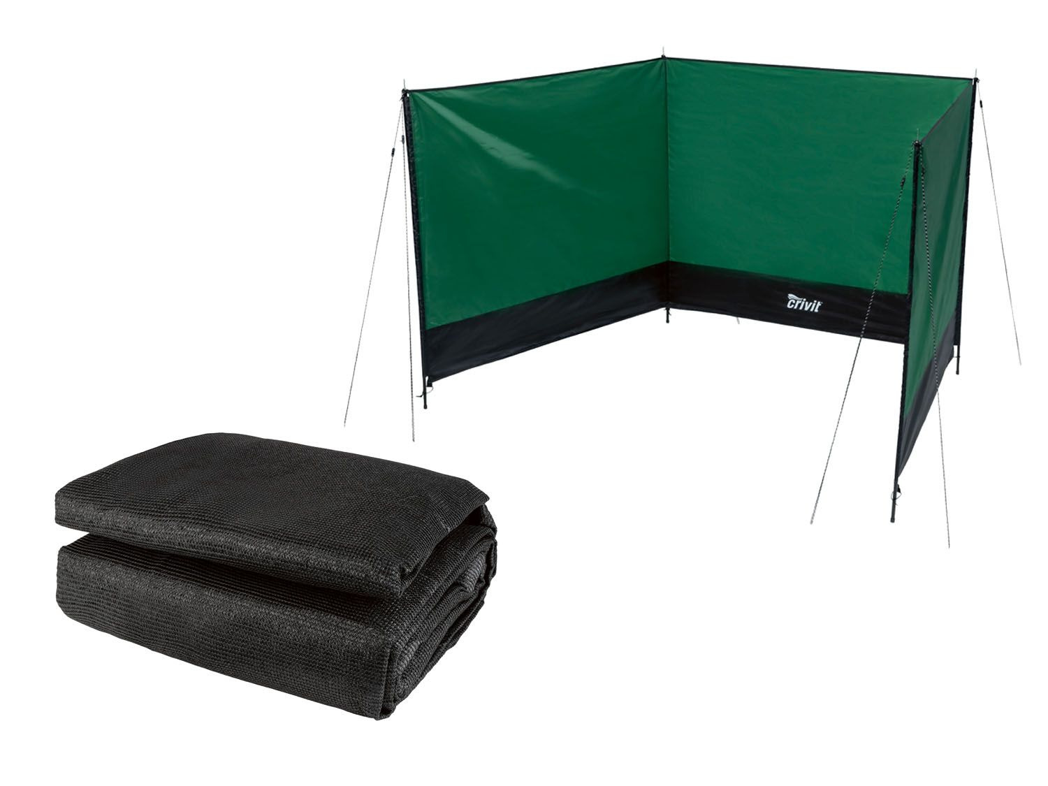 CRIVIT® Bodenplane / Windschutz für Camping Lidl.de