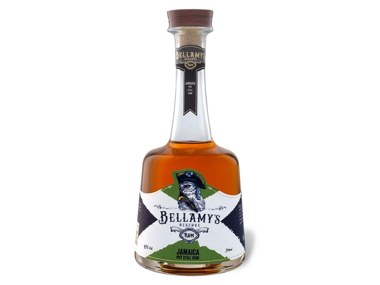 Gehe zu Vollbildansicht: Bellamy's Reserve Rum Jamaica Pot Still Rum 43% Vol - Bild 1
