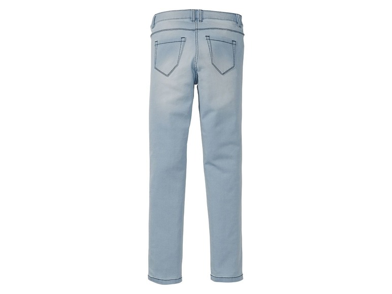 Gehe zu Vollbildansicht: PEPPERTS® Jeans Mädchen, Skinny Fit, 5-Pocket-Style, mit weitenverstellbarem Bund - Bild 6