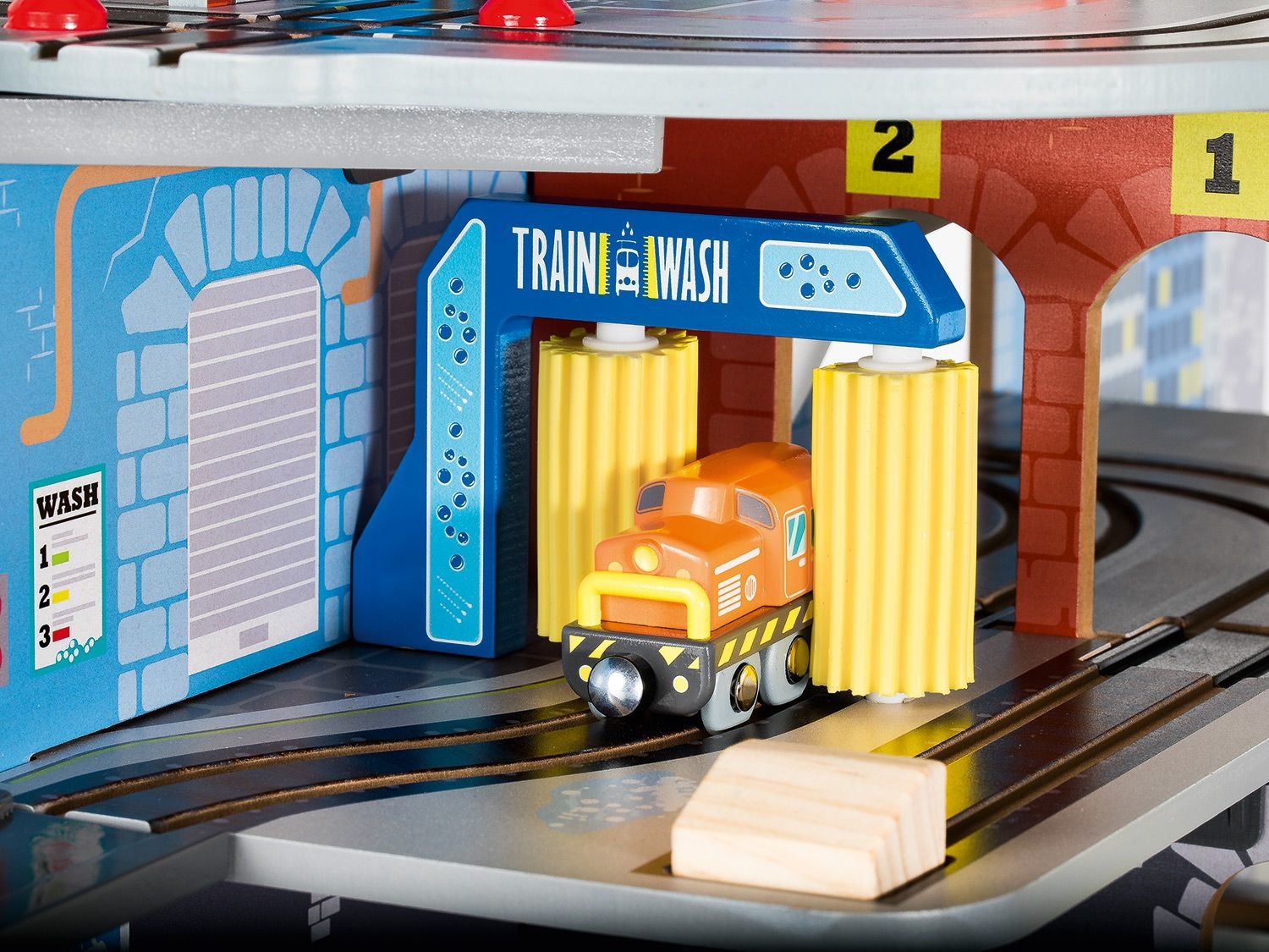PLAYTIVE® JUNIOR, XXLSet Bahnhof / Logistikzentrum
