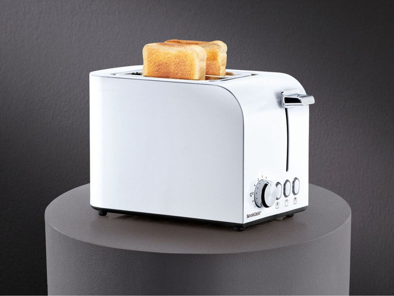 Gehe zu Vollbildansicht: SILVERCREST® Toaster, 850 Watt, 6-Stufen-Bräunungsregler - Bild 6