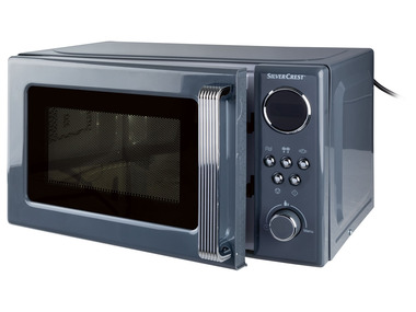 Silvercrest® Mikrowelle Pastell, 700 Watt, 8 Automatik…