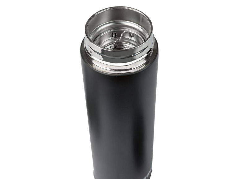 Gehe zu Vollbildansicht: Gourmet Edelstahl-Thermoflasche mit Teesieb, 500 ml - Bild 8