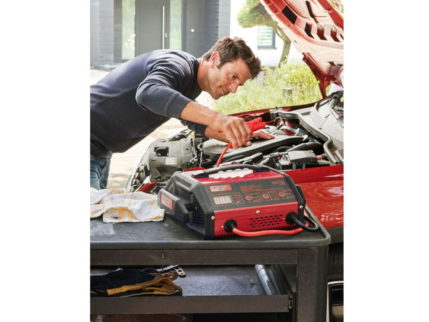 ULTIMATE SPEED® KfzLadegerät »ULG 17 A1«, Starthilfe Lidl.de