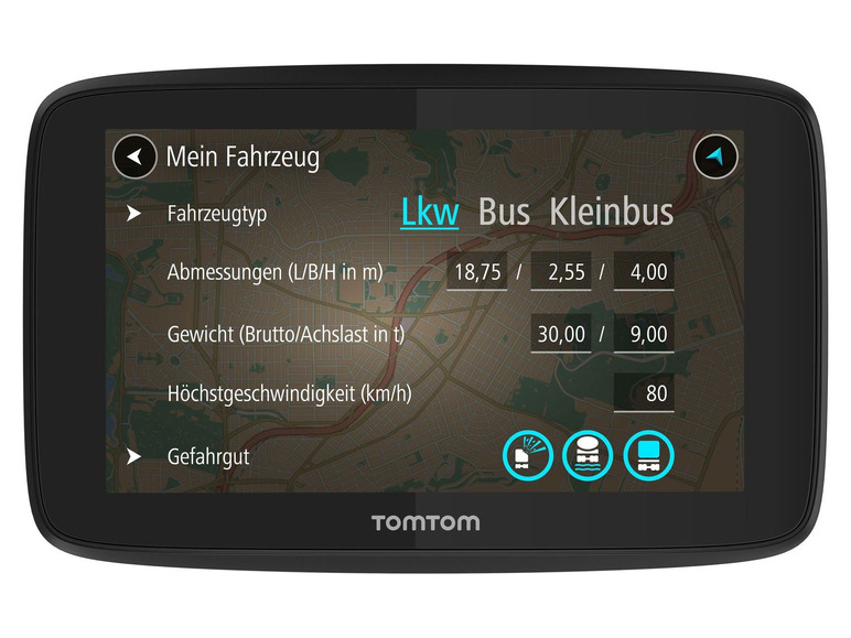Gehe zu Vollbildansicht: TomTom LKW-Navigationsgerät TomTom GO Professional 520 - Bild 1
