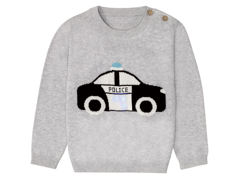 LUPILU® Kleinkinder Strickpullover Jungen, aus Baumwolle