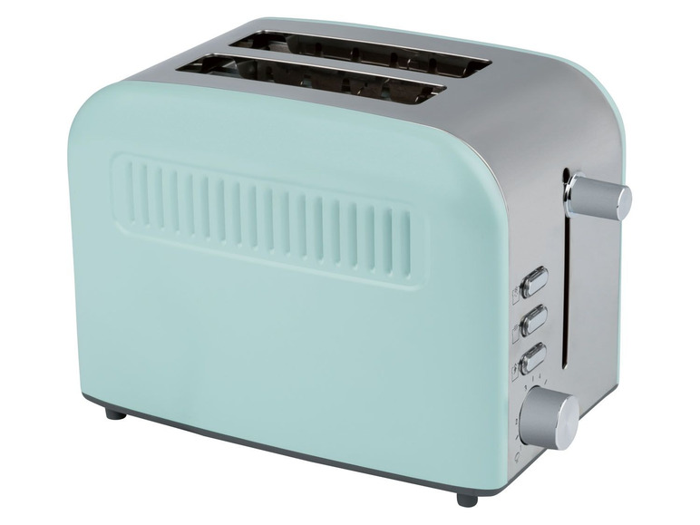 Gehe zu Vollbildansicht: SILVERCREST® Toaster, 920 Watt, mit 6-Stufen-Bräunungsregler, abnehmbarer Brötchenaufsatz - Bild 6