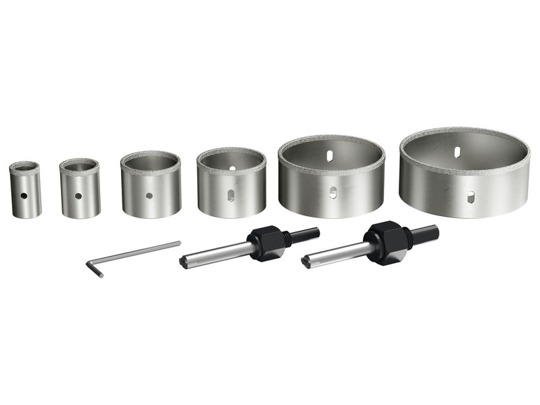 PARKSIDE hole saw set, 9 pieces Variants bimetal hole saw set