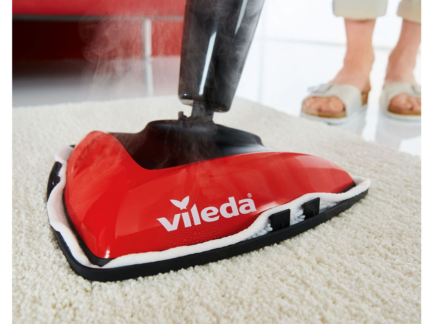 vileda Dampfmop / Steam, inkl. 4 MicrofaserErsatzbezüge Lidl.de