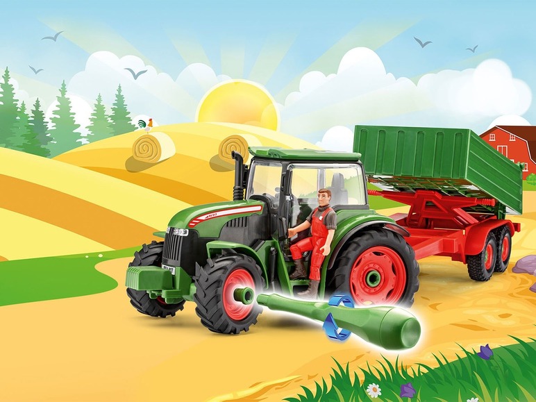 Gehe zu Vollbildansicht: Revell Traktor & Anhänger inklusive Figur - Bild 3