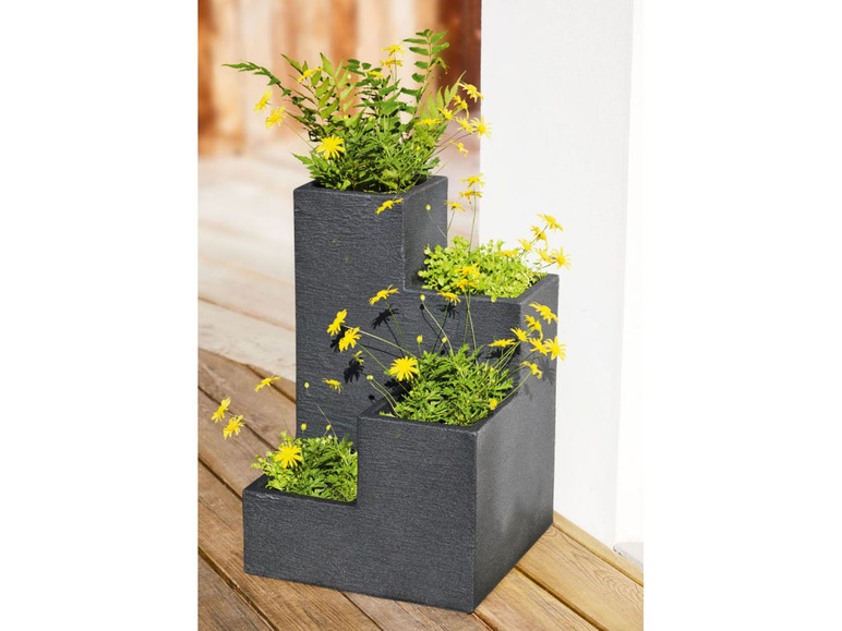 Gehe zu Vollbildansicht: PARKSIDE® Blumentopf Wendeltreppe, frost-/ UV-beständig - Bild 4