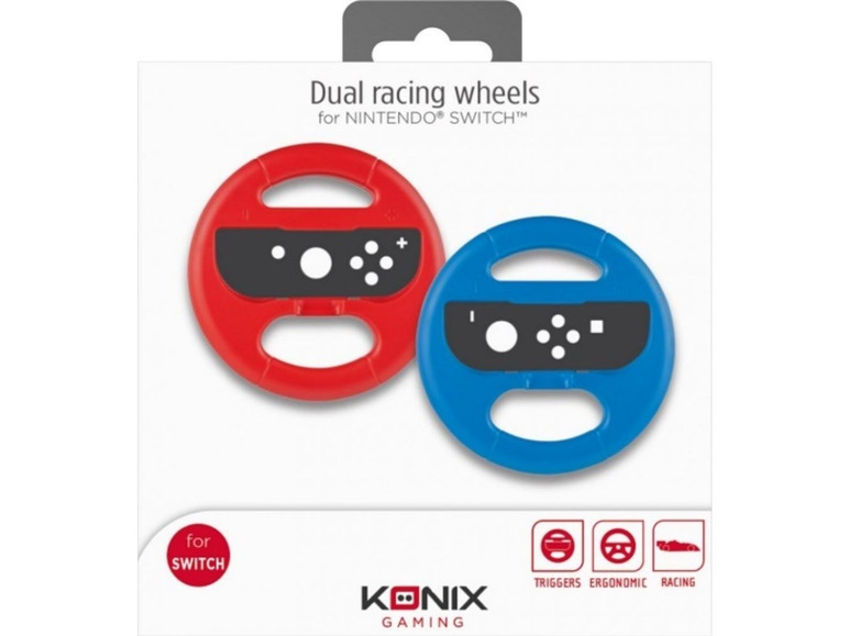 Gehe zu Vollbildansicht: F+F Distribution GmbH Switch - Konix Steering Wheels - ZB-Nintendo Switch - Bild 1