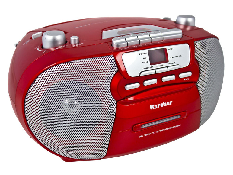 Gehe zu Vollbildansicht: Karcher RR 5040 Oberon tragbares Radio mit CD-Player - MW / UKW - Kassette - Bild 17