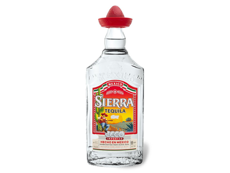 Gehe zu Vollbildansicht: Sierra Tequila Silver 38% Vol - Bild 1